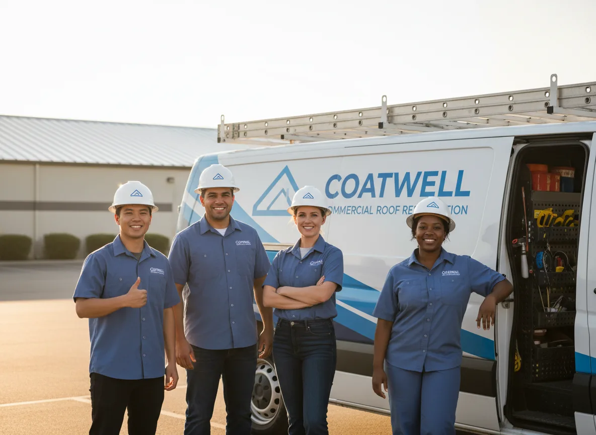 Commercial roof coating company in Wharton, OH